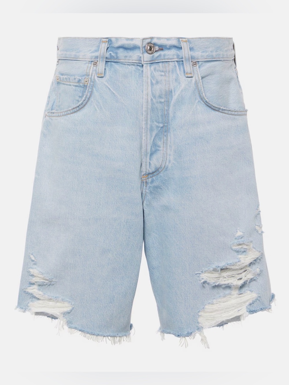 Citizens of Humanity Ayla distressed denim shorts